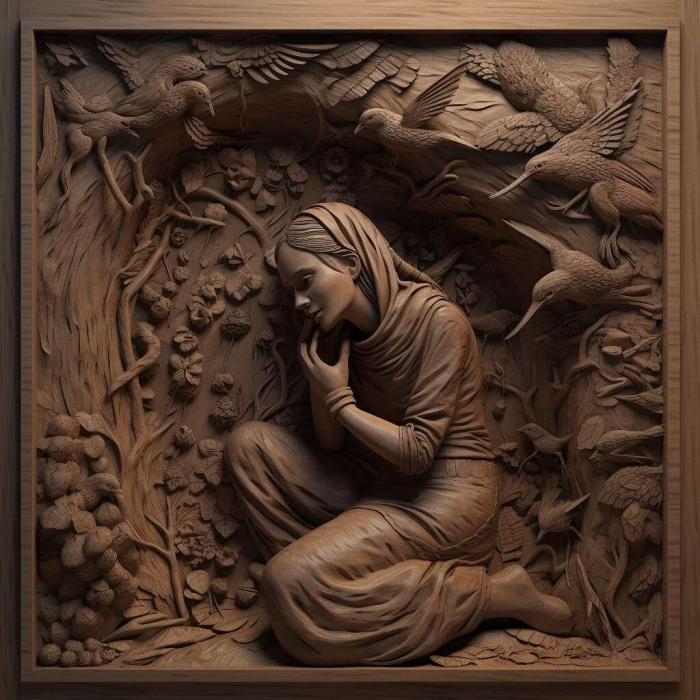 نموذج ثلاثي الأبعاد لآلة CNC 3D Art 